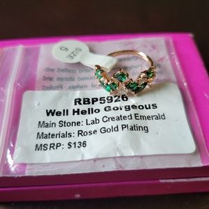 BOMBPARTY RING SIZE 5 NWT